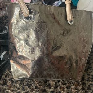 Mk gold bag